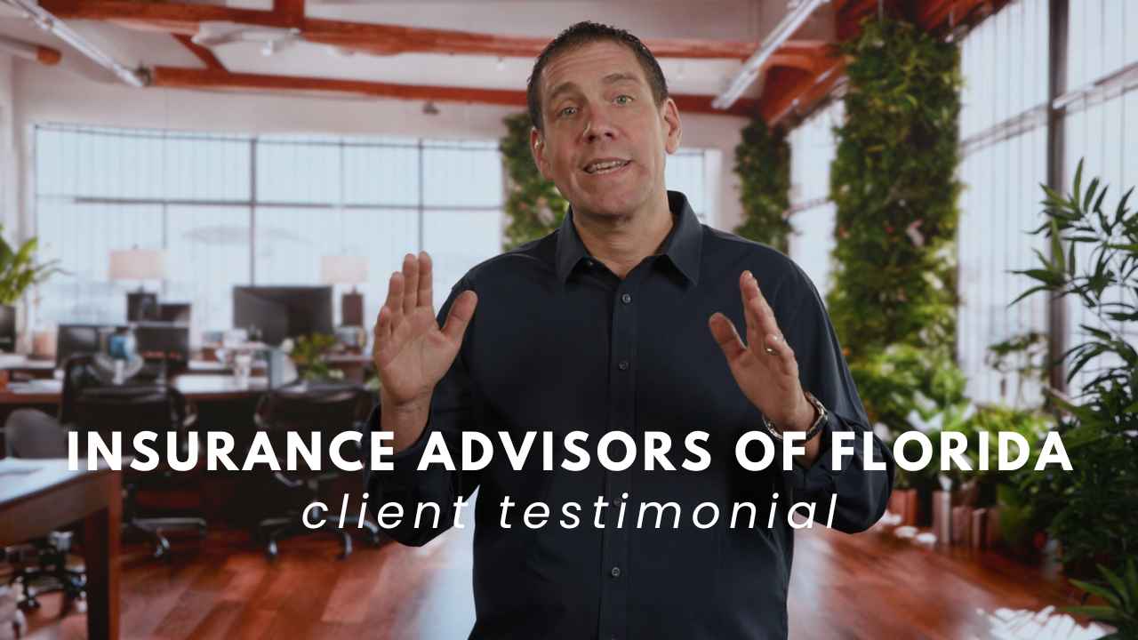 Insurance Advisors of Florida Client Testimonial | Orlando Video Production Company, NG Production Films