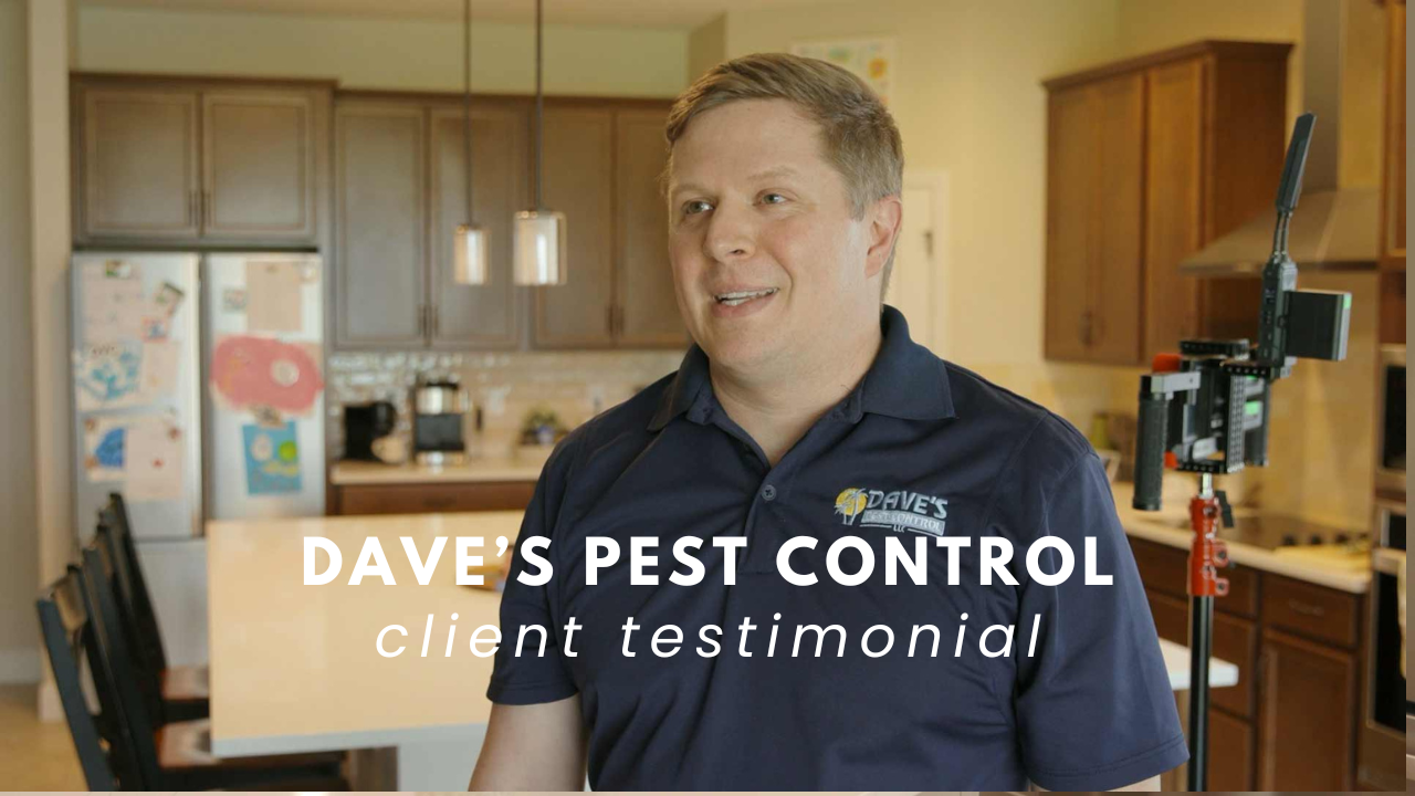 Orlando video production client testimonial, Dave's Pest Control