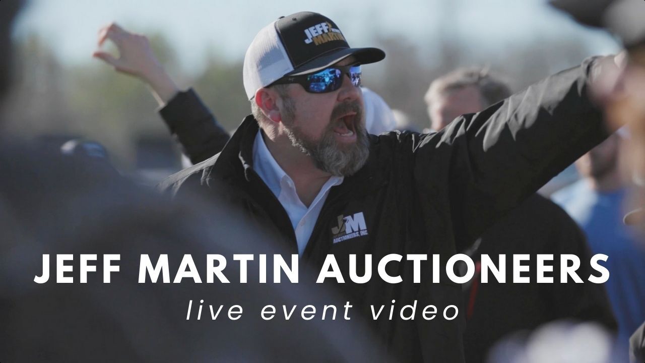 Jeff Martin Auctioneers Live Event Video Produced in Kissimmee, FL by Orlando video production team, NG Production Films