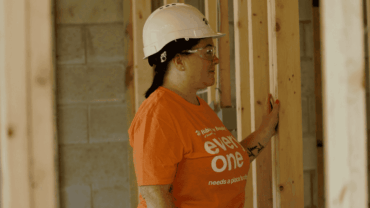 NG Production Films capturing a homeowner’s story for Space Coast Habitat
