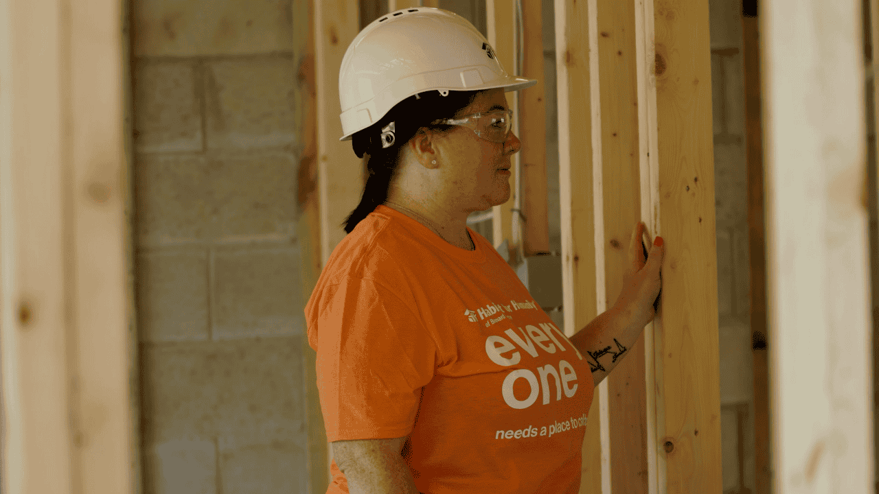 NG Production Films capturing a homeowner’s story for Space Coast Habitat