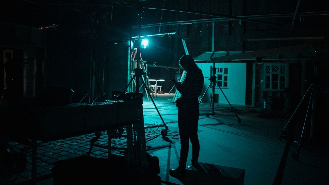Orlando video production team filming on-site for local business in 2025