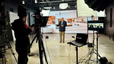 Orlando video production crew filming a commercial for a local business — NG Production Films